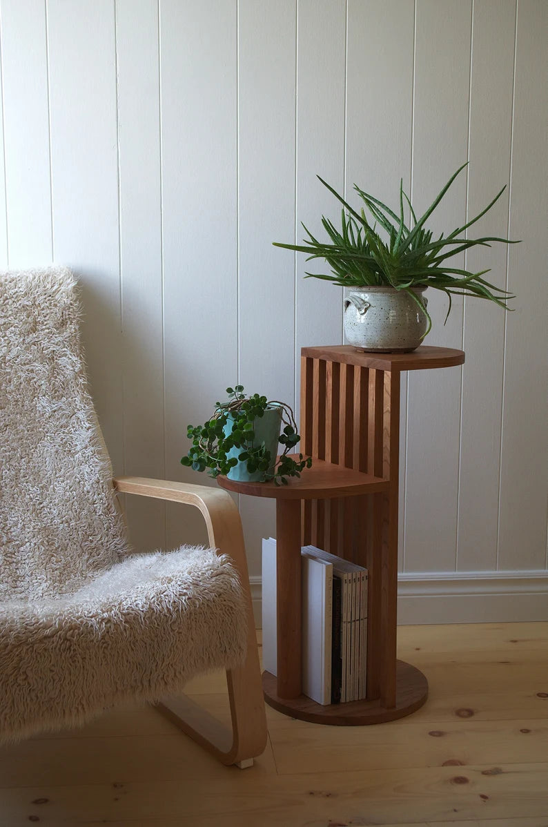 Aube Table – Minimalist Japandi Style with Mid-Century Warmth