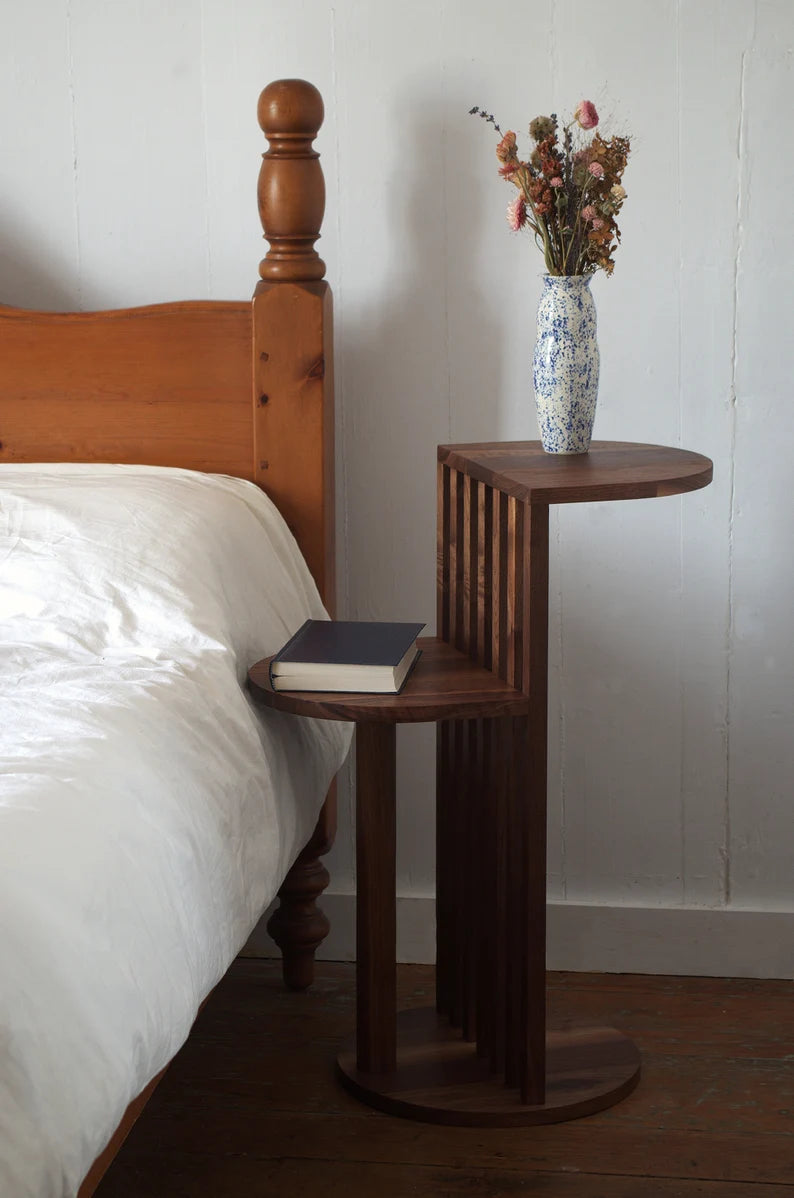 Aube Table – Minimalist Japandi Style with Mid-Century Warmth